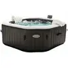 Image de Intex - Spa Gonflable Purespa Carbone Octogonal Jets Et Bulles 4 Places