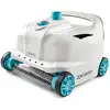 Image de Robot aspirateur de piscine INTEX ZX300 28005EX hydraulique fond et parois blanc bleu turquoise - Neuf