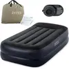 Image de Intex 64122ND Pillow Twin 1-Persoons Luchtbed 99x191x42 cm + Ingebouwde Pomp Zwart