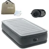 Image de Intex 64412Nd Tcomfort Plush Elevated Twin Matelas gonflable 1 personne 191X99X46 Cm + Pompe intégrée Gris