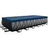 Image de INTEX 28087 Bâche de piscine rectangulaire Deluxe 732 x 366 cm avec débord de 20 cm