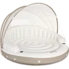 Image de Île gonflable avec matelas gonflable à baldaquin 199x150cm INTEX 58292