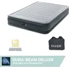 Image de Matelas gonflable - Intex Comfort Plush Mid-Rise - 2 personnes - 152x203x33 cm (lxLxH) - Gris - Avec pompe à moteur intégrée
