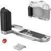 Image de SMALLRIG Poignée pour FUJIFILM X-T50, Poignée en Silicone en Forme de L avec Plaque de Dégagement Rapide Intégrée pour Arca, avec Bouton Obturateur et Cache Griffe, Argent - 4713 en occasion ou reconditionné