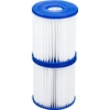 Image de Filtre Bestway FlowClearTM Cartridge(I) 58093, 2 pieces par paquet, cartouche, pour piscine, 1249 lit./h