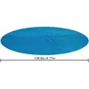 Image de Bâche de couverture solaire pour piscine Ø 417 cm - Couverture de piscine avec effet de chaleur pour une eau tempérée