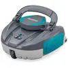 Image de BESTWAY Agate : robot de nettoyage de piscine à batterie, pour piscines avec fond plat jusqu'à 15 m², de couleur grise, sans fil, avec charge USB