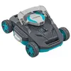Image de ROBOPOOL Bestway Platine : Nettoyeur de piscine robotisé, idéal pour les piscines à fond plat jusqu'à 20 m², autonomie de 90 minutes, recharge par USB, système de propulsion à 4 roues, et équipé d'un panier filtrant