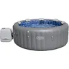 Image de Bestway® LAY-Z-SPA® Spa à économie d'énergie Santorini Hydrojet Pro  avecApp, pour 7 personnes Ø 216 x 80 cm, graphite