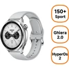 Image de Xiaomi S4 3.63 cm (1.43") AMOLED 47.3 mm Digital 466 x 466 pixels Touchscreen Silver