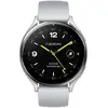 Image de Xiaomi Watch 2 3,63 cm (1.43 ) AMOLED 46 mm Numérique 466 x 466 pixels Écran tactile Argent Wifi GPS (satellite) - Neuf