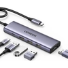 Image de Ugreen 15596 station d'accueil Avec fil USB 3.2 Gen 1 (3.1 Gen 1) Type-A + Type-C Aluminium - Neuf