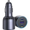 Image de Chargeur De Voiture Ugreen Ec703, Usb + 2x Usb-c, 75 W (noir)