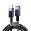 Image de Câble UGREEN L513, 240W, câble USB-C vers USB-C (20V 5A), Gris-Noir, 1 mètre