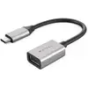 Image de HYPER HD425D-GL câble USB USB 3.2 Gen 2 (3.1 Gen 2) 0,0176 m USB C USB A Noir, Argent - Neuf