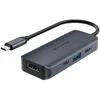 Image de Hyper USB-C HyperDrive Next 4-port hub   Sortie HDMI 4K60Hz   Design compact et portable   Compatible avec Mac®, PC Windows® et Chromebook  - Gris
