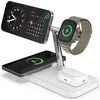 Image de HYPER HJ3004WHGL chargeur pour appareils mobiles Casque, Smartphone, Smartwatch Argent, Blanc DC, USB Chargement sans fil Chargement rapide Intérieur