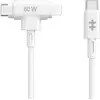 Image de HYPER HyperJuice câble USB USB 2.0 1,5 m USB C USB C/Lightning Blanc - Neuf