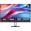Image de Xiaomi | A27Qi EU | 27 " | IPS | QHD | 16:9 | 100 Hz | 6 ms | 2560 x 1440 pixels | 250 cd/m² | HDMI ports quantity 1 | Black