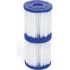 Image de Lot de 2 cartouches Bestway pour filtre de piscine dacron I