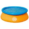 Image de Piscine Hors-sol Gonflable Pour Enfants Animaux 3d Bestway 213x213x66 Cm