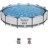 Image de Piscine à cadre métallique ronde 56416