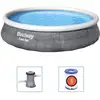 Image de Bestway - Ensemble De Piscine Gonflable Fast Set Avec Pompe 396x84 Cm