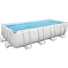 Image de Bestway Power Steel  Kit piscine à cadre complet, rectangulaire, 488x244x122cm, 56670