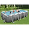 Image de Bestway   Piscine Hors Sol Rectangulaire 549x274x122 Cm   Parois Renforcées En Tritech   Cadre En Acier   Pompe À Filtre Incluse   Échelle De Sécurité