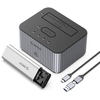 Image de Station D'Accueil It28e-c Avec Fonction De Clonage Pour 2 Disques Durs M.2 Nvme 2,5"/3,5" Ou Ssd 2,5" - Gris