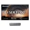 Image de Vidéoprojecteur home cinéma HISENSE 100L5ND Laser TV + écran ALR FRESNEL