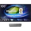 Image de Hisense 100L5ND projecteur TV Projecteur à focale ultra courte 2700 ANSI lumens DLP UHD 4K (3840x2160) Noir, Argent Compatibilité 3D - Neuf