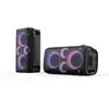 Image de HISENSE HP100E Party Thunder Enceinte Bluetooth portable 620 W avec karaoké, éclairage LED synchronisé et IPX4 Noir - Neuf