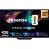 Image de Hisense 55UR8DS, 139,7 cm (55 pouces), 3840 x 2160 pixels, technologie QD-Mini LED, télévision intelligente, Wi-Fi, couleur noire, finition grise