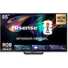 Image de Téléviseur Hisense 55UR8S 55 4K Smart TV RGB Mini-LED 180 Hz Dolby Atmos 2.1.2 Noir - Neuf
