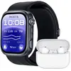 Image de Huawei Watch D3, noir, ensemble connecté. Montre intelligente avec suivi de la santé, incluant un électrocardiogramme (ECG) portable