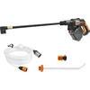 Image de Nettoyeur à pression sur batterie WORX Nitro 20V Hydroshot 56 bar WG633E.9, moteur Brushless + : batterie de rechange WA3644 20V (4,0 Ah)