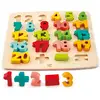 Image de Puzzle en Bois Éducatif pour Initiation aux Mathématiques - Neuf
