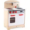 Image de Cuisine Hape - cuisine en bois blanche pour enfants avec four et réfrigérateur