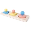 Image de Puzzle de formes avec miroir Hape Montessori en bois