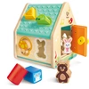 Image de Hape Critter House Shape Sorter, 2 lat(a), Drewno, Wielobarwny