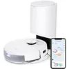 Image de ECOVACS Deebot T9+ : Robot Aspirateur avec Fonction de Nettoyage et Station d'Auto-Vidage (Puissance d'Aspiration de 3000 PA, Navigation Laser, Reconnaissance d'Objets IA, Appli 3D, Batterie 180 Min) en occasion ou reconditionné