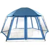 Image de Blue Bay - Tente Dôme Abri De Piscine Et Spa - 5m X 4m H2.5m