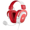 Image de Havit H2002d - casque gaming, blanc et rouge