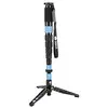 Image de SIRUI P-326SR Monopode avec Trois Pieds Amovibles et Rabattables, Portable, Compact et Léger, Carbone 6 Sections, pour la Vidéo, Photographie, Appareils Photo Reflex Numériques, 150cm Charge 8kg en occasion ou reconditionné