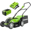 Image de Tondeuse GREENWORKS 40V - Coupe de 35 cm - 1 batterie 2,0 Ah - 1 chargeur - G40LM35K2