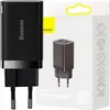 Image de Wall Charger Baseus Super Si Pro, 30W, 3A, 1 x USB-A - 1 x USB-C, Black CCSUPP-E01