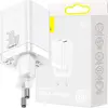 Image de BASEUS Chargeur secteur USB A + Type C PD QC3.0 30W CCSUPP-E02/CCCJG30UE blanc
