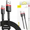 Image de Baseus Cafule 2.4A 1M Usb to Micro Usb Cable (Rouge/Noir)
