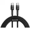 Image de Baseus Câble USB-C 1m - Charge Rapide & Transfert de Données Noir KP31275